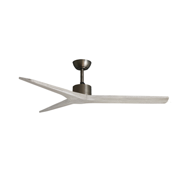 พัดลมเพดาน MR.KEN รุ่น FARO Solid Wood 52" DR DC Motor ใบพัดไม้แท้ พร้อมรีโมทคอนโทรล